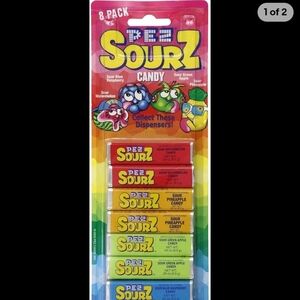 Lot of 24 Sealed  8-Packs of Pez Sourz Candy Refill, 2.32 Ounce